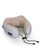 Travel Pillows For Sleeping Airplane, Portable Electric Neck Massager Soft Comfortable Breathable U-Shaped Memory Foam Massage Neck Pillow For Car Home And Office