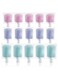 15Pack Travel Pouches for Toiletries, TSA Approved Travel Size Portable Containers, Stand Up Pouch, Leakproof Squeezable Bags Refillable Travel Accessories for Shampoo Conditioner Lotion Soap Liquids