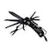Multifunctional Folding Knife Multi Tool &ndash; Stainless Steel &amp; Aluminum Alloy Pocket Tool with Screwdrivers, Saw &amp; Bottle Opener &ndash; Portable Outdoor Survival Tool