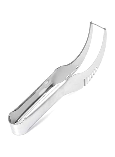 Dubai Gallery Multi-Purpose Watermelon Fruit Slicer Cutter Silver