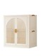 Closet Wardrobe, Multifunctional Storage Cabinet Clothes Organizer with Door and Wheels, Foldable Plastic Storage Bins Baby Clothes Cabinet Storage Box for Home Office Kitchen and Bedroom (1 Layer, 1A)