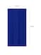 MAXQON Beach Towel - 100% Cotton 600 GSM Over Sized (90x180cm), Highly Absorbent Bath Sheet For Pool, Beach, Fitness, Sports, Yoga, Color-Blue