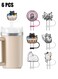 Straw Cover Cap for Stanley Cup, 6 Pcs Silicone Straw Covers Cap Toppers for Stanley Cup 40&amp;30 Oz, Boys/Girls Reusable Straw Tip Covers Compatible with Stanley, Hydro Flask and other 10mm Straws