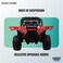 Lovely Baby Powered Riding Jeep LB 918L, Ride-On Manuel Car for Kids, &amp; MP3 Player,with Suspension - Green