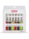 ROSSETTI INTELLIGENZA CASALINGHI Professional Stainless Steel 6 Pieces Kitchen Knife Set   Sharp Edged Kitchen Knives Designed in Italy   Dishwasher Safe