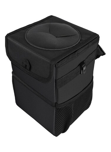 King Multifunctional Waterproof Folding Car Trash Bag 6L Black