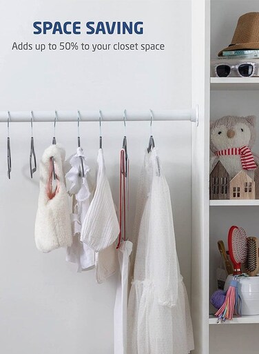 Non-Slip Kids Velvet Hangers