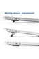 Ultra-Thin Aluminum Laptop Stand for Up to 15&rdquo; Devices, Foldable &amp; Invisible Design
