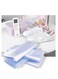 Shrink Wrap Bags, PVC Clear Heat Sealer Bags, Seal Wrapping Supplies, Waterproof Odorless and Transparent, for Shoes Storage, Gifts, Remote Control, Candles, DIY Crafts Packaging, 50pcs (25 * 40cm)