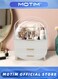 Skin Care Organizer Cosmetics Display Case with 2-Layer Storage Box and Transparent Cover for Bathroom Countertop Bedroom Dresser