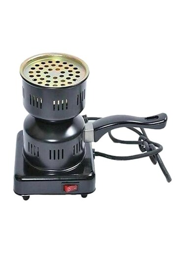Charcoal Heater Black 220V Black 85cm