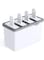 WinCheer Popsicle Molds Sets 4 Ice Pop Makers Reusable Ice Cream Mold with Standing Tray and Durable Sticks DIY Popsicles Tray Holders, BPA Free, Dishwasher Safe
