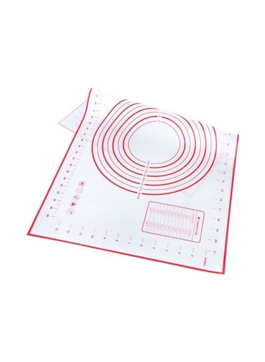 Baking Mat White/Red 60x40cm