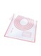 Baking Mat White/Red 60x40cm