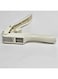 Timber Kitchen2 in 1 Garlic Press Garlic Mincer Chopper - Food Crushing Garlic Mincer and Slicer Garlic Crusher Tool Professional Kitchen Gadgets Mincer Tool - Garlic Slicer White, Small