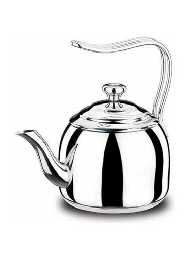 Korkmaz TEA POT, Silver, 3 Quart, A054
