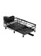 Kitchen Bowl Rack, Household Rustproof Countertop Double Drainage Bowl Rack, Multifunctional Dish Storage Rack (Black)