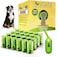 SAWA Dog Poop Bags Lavender Scented with Dispenser 20 Rolls 300 Packs of Thick Poo Bags and Leash Clip for Doggy . Puppy Large Biodegradable leak Proof Eco- Friendly Dog Waste Bags, Pet Dog Supplies