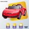 Lovely Baby LB 1060L Kids Battery Operated Ride-On Car with Remote, 12V, MP3, 100% Assembled , for Kids Ages 1-4 - White