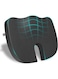 Memory Foam Coccyx Seat Cushion for Tailbone Pain   2 Years Warranty   Sciatica, Back Pain Relief - Orthopedic Chair Cushions   18 x 14 x 3 Inch   Black