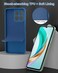 Case for Honor X7d Liquid Gel Rubber Bumper Case with Soft Microfiber Lining Cushion Slim Shockproof Protective with Camera Protection Cover for Honor X7d 5G (Blue)