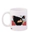 Printed Coffee Mug White/Black/Red