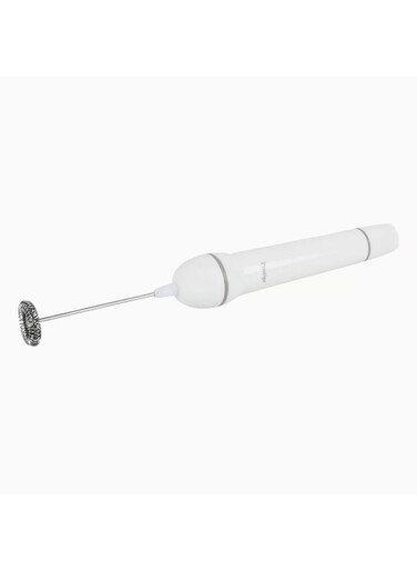Milk Frother White 10.2x7.6x17.8cm