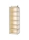 SKEIDO Shelf Hanging Wardrobe Storage Organizer - 6 Racks