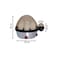 Electric Egg Boiler &ndash; 7-Egg Capacity, Auto Shut-Off, Soft/Medium/Hard Boil, 16 x 16 cm Compact Size