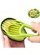 1pc Avocado Pit Remover &amp; Slicer - Heavy-Duty 2-in-1 Avocado Cutter with Straight Blade, Polypropylene Fruit Splitter for Hass, for &amp; Commercial Kitchen Tool (Easy to Use)
