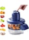 Grape Peeling Machine Automatic Small Fruit Peeling Tool Garlic Peeler Efficient Kitchen Tool for Garlic Tomato Cherry Grape (Blue)