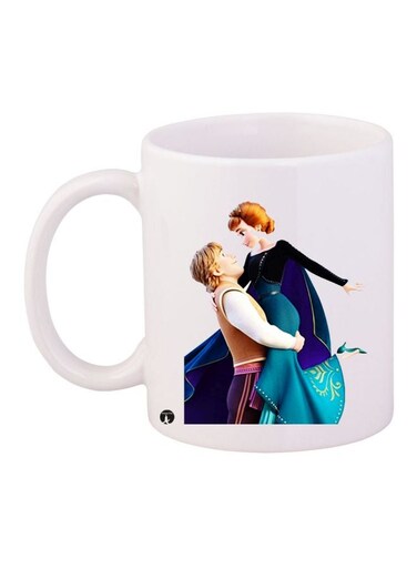Cartoon Printed Coffee Mug White/Black/Blue
