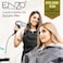 PrecisionWare Enzo EN-8225 Professional Hair Dryer, 2200W Ionic Hair Dryer With 3 Heat Settings, 2 Speed Settings, Diffuser Attachment-Intl Version