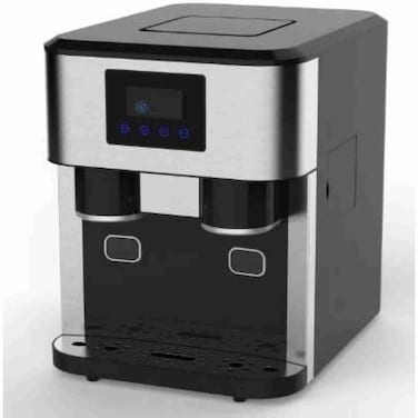 3 in 1 Ice Maker with Water Dispenser, 1.8L Capacity, 150W Fast Ice Machine for Home Use