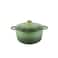 VAV GET Healthy and Safe Non-Stick Enameled Cast Iron 7-Piece Dutch Oven Cookware Set with Gloves and 2-Piece Mills.