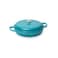 VAV GET  Enameled Cast Iron Dutch Oven Shallow Casserole 12-inch