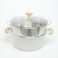 VAV GET 28 CM Deep Casserole with Lid + Steamer &ndash; Lattice Series Ceramic Non-Stick, Induction Ready