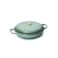 VAV GET  Enameled Cast Iron Dutch Oven Shallow Casserole 12-inch