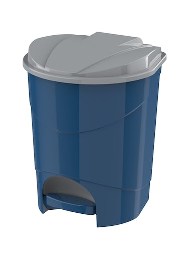 31x 32x 39 cm - 15L Pedal Waste Bin (Pearl Blue)