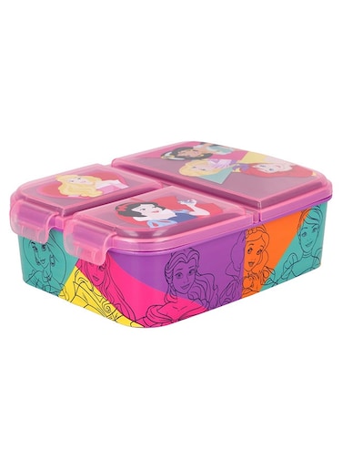 DISNEY MULTICOMPARTMENT SANDWICH BOX PRINCESS BRIGHT &amp; BOLD