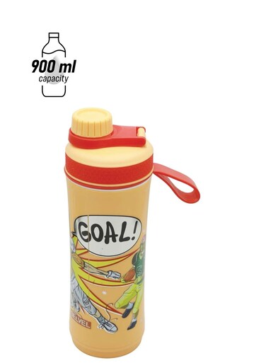 Cooltech Plastic Water Bottle Yellow, Pwb015, 900Ml