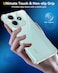 Clear Silicone Case for Xiaomi Redmi Note 14 4G with Shockproof Protective Corners, Soft Thin Transparent Protective Case, Flexible TPU Transparent Mobile Phone Case, Scratch-Resistant Case Cover
