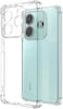 Clear Silicone Case for Xiaomi Redmi Note 14 4G with Shockproof Protective Corners, Soft Thin Transparent Protective Case, Flexible TPU Transparent Mobile Phone Case, Scratch-Resistant Case Cover