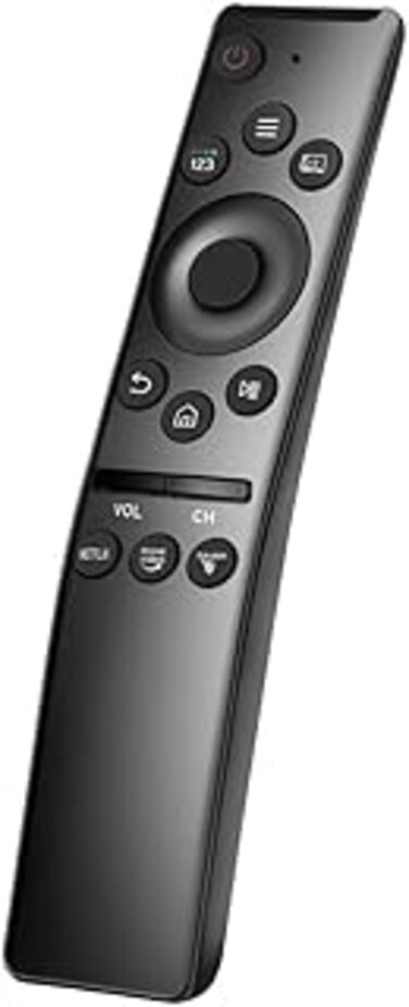 Universal remote-control for samsung smart-tv, remote-replacement of hdtv 4k uhd curved qled and more tvs, with netflix prime-video button