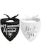 Yangmics Direct My Humans are Getting Married She Said Yes Dog Bandana for Wedding Engagement Photos, Pet Scarf Accessories for Dog Lovers, Bridal Shower Gift, Pack of 2