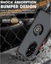 Honor 200 Case Flexible Silicone Protective Bumper, Camera Protection Thin Translucent Shockproof Matte Back Cover with 360 rotational Car Mount Magnetic Ring Holder For Honor 200 5G 2024 (Black)