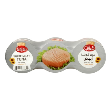 Al Alali White Meat Tuna in Sunflower Oil, 170g Pack of 3