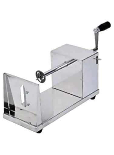 Dubai Gallery Stainless Steel Spiral Potato Slicer Silver/Black