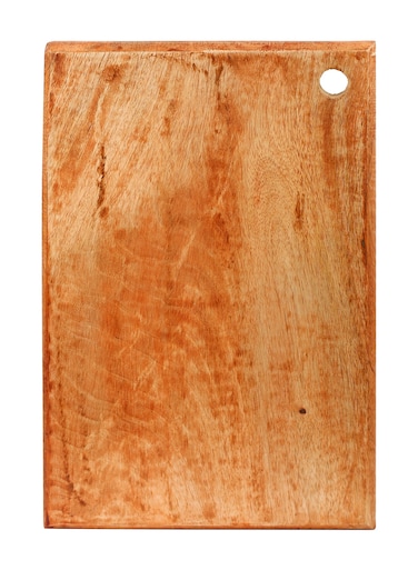 EcoSlate Natural Acacia Wood Cutting Board 32x22x2 Cm Non-Slip Serving Tray Wooden Chopping Board For Vegetables Fruits Meat Cheese