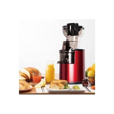 Slow Masticating Juicer with 80mm Wide Chute BPA Free, Whole Slow Juicer 300W Easy to Clean Juice Ju